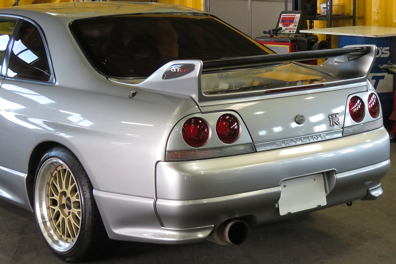 1996 Nissan SKYLINE GT-R R33 GT-R V SPEC Series 2 BBS APEXi NUR SPEC MUFFLER
