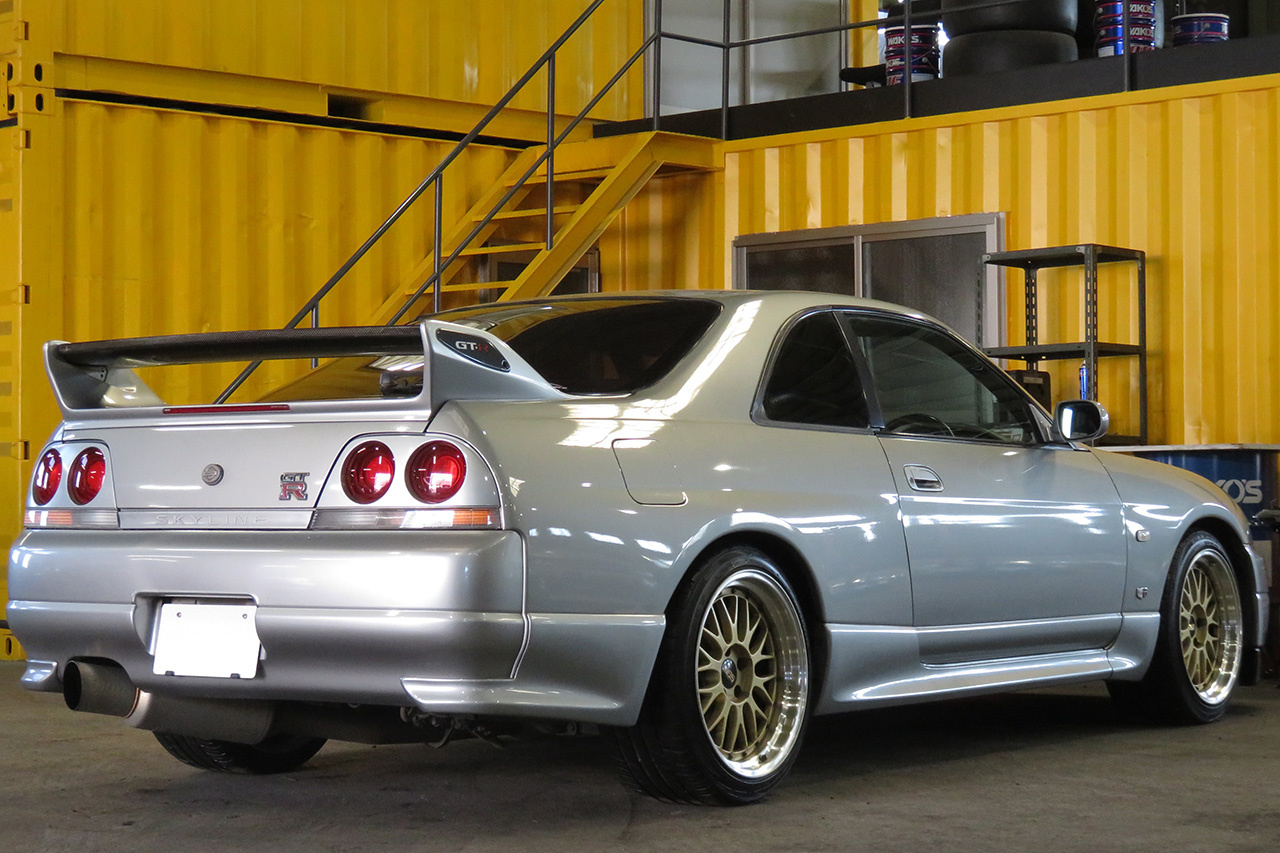 1996 Nissan SKYLINE GT-R R33 GT-R V SPEC Series 2 BBS APEXi NUR SPEC MUFFLER