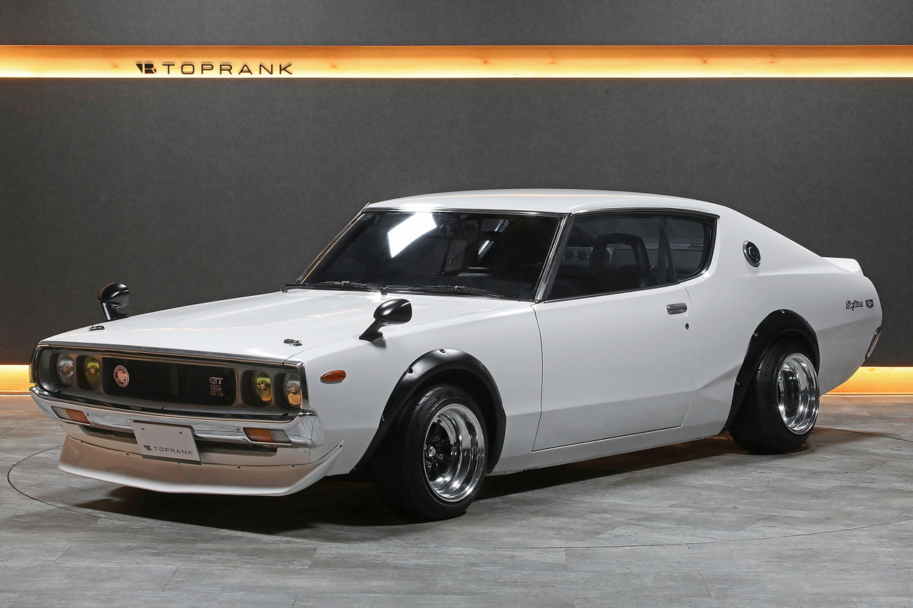 1976 Nissan SKYLINE GC111 Kenmeri Skyline 2000GT-X, L28 Engine, Skyline 2000GT-R Style Exterior, Speedstar 14 In Wheels