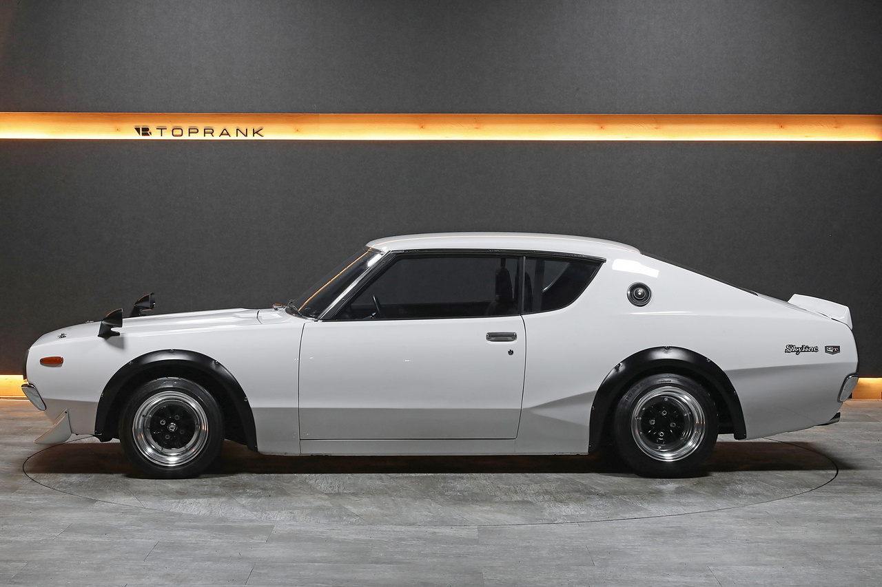 1976 Nissan SKYLINE GC111 Kenmeri Skyline 2000GT-X, L28 Engine, Skyline 2000GT-R Style Exterior, Speedstar 14 In Wheels