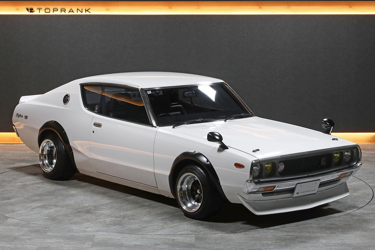 1976 Nissan SKYLINE GC111 Kenmeri Skyline 2000GT-X, L28 Engine, Skyline 2000GT-R Style Exterior, Speedstar 14 In Wheels