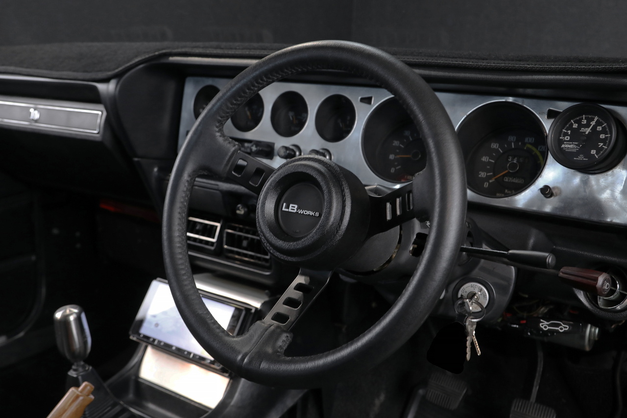 1976 Nissan SKYLINE GC111 Kenmeri Skyline 2000GT-X, L28 Engine, Skyline 2000GT-R Style Exterior, Speedstar 14 In Wheels