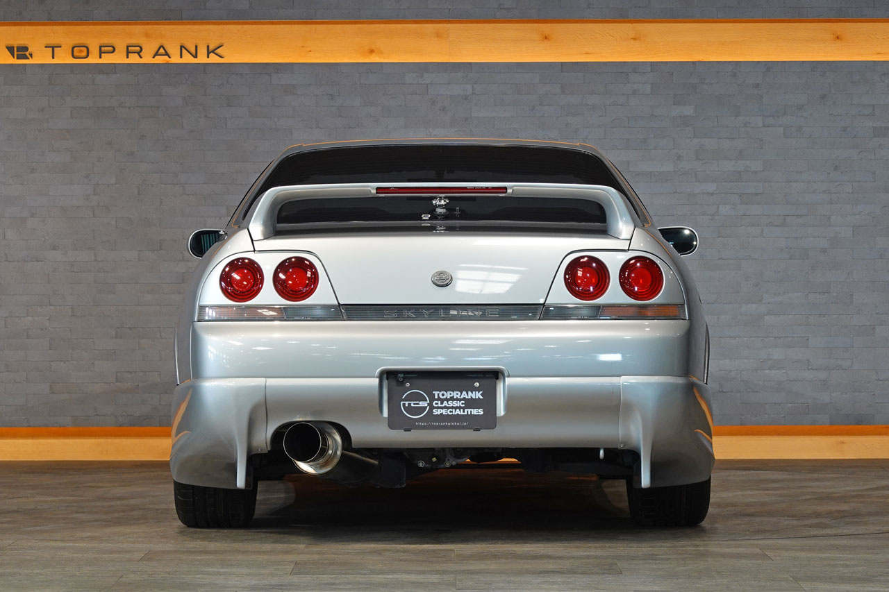 1995 Nissan SKYLINE COUPE ECR33 Skyline GTS25t Type M, Aftermarket Aero, BCNR33 R33 Skyline GT-R Factory 17 Inch Wheels
