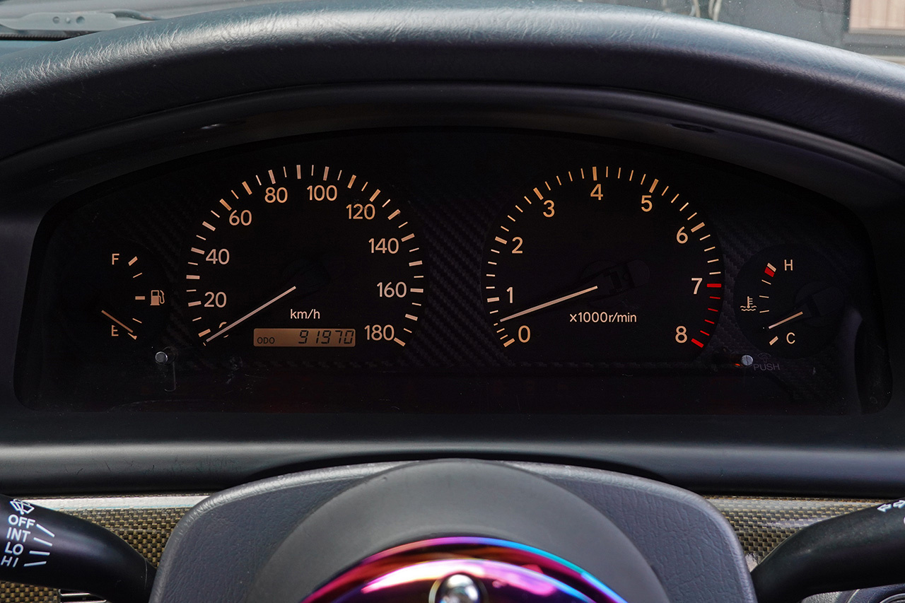 1998 Toyota CHASER JZX100 Chaser Tourer V, Aftermarket Aero, HKS Air Cleaner, BLITZ Intercooler