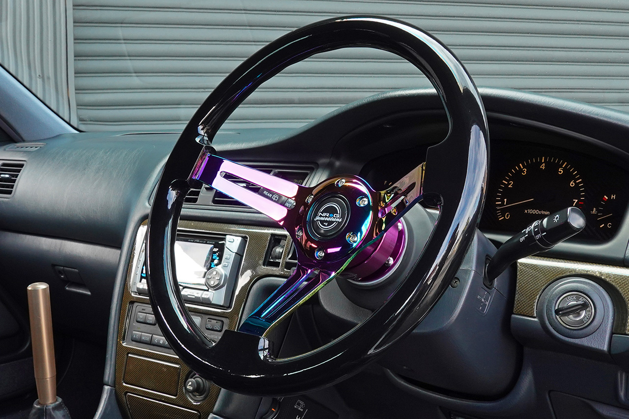 1998 Toyota CHASER JZX100 Chaser Tourer V, Aftermarket Aero, HKS Air Cleaner, BLITZ Intercooler