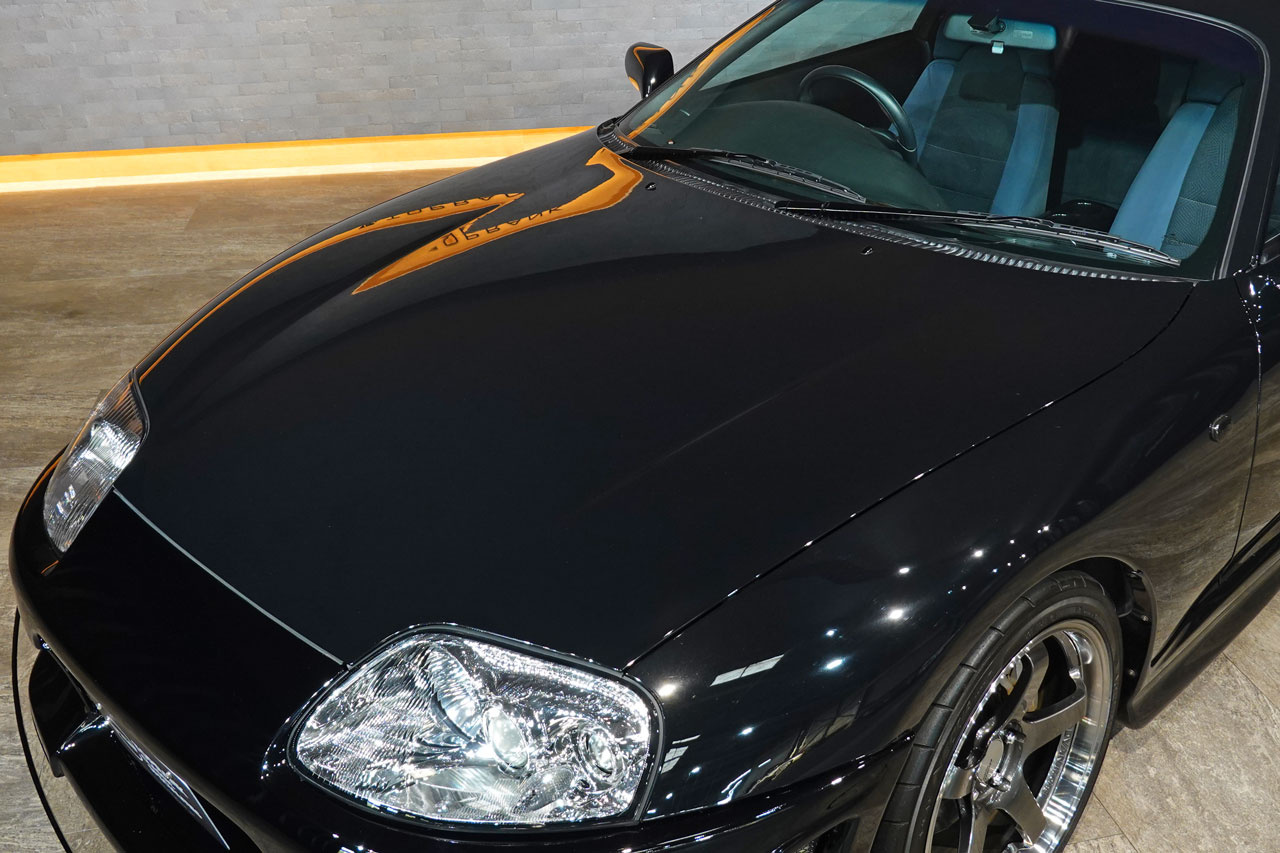 1995 Toyota SUPRA JZA80 Supra SZ-R, Advan GT 18 Inch Wheels, 326 Power Height Adjustable Coilovers, Aftermarket Bumper