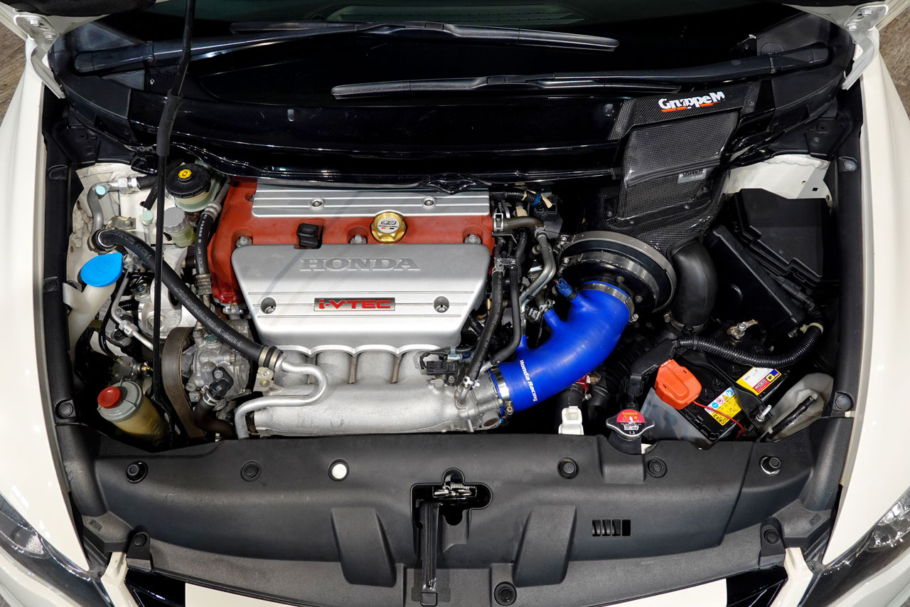 2010 Honda CIVIC TYPE R FD2 Civic Type-R, MUGEN One-Make Race ECM& Front Under Spoiler & Front Sports Grille, INGS GT WING