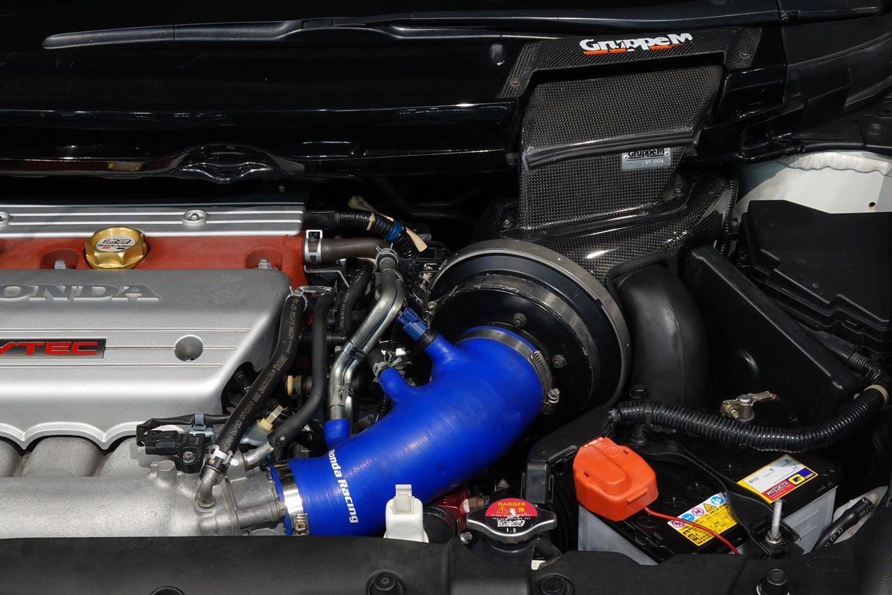 2010 Honda CIVIC TYPE R FD2 Civic Type-R, MUGEN One-Make Race ECM& Front Under Spoiler & Front Sports Grille, INGS GT WING