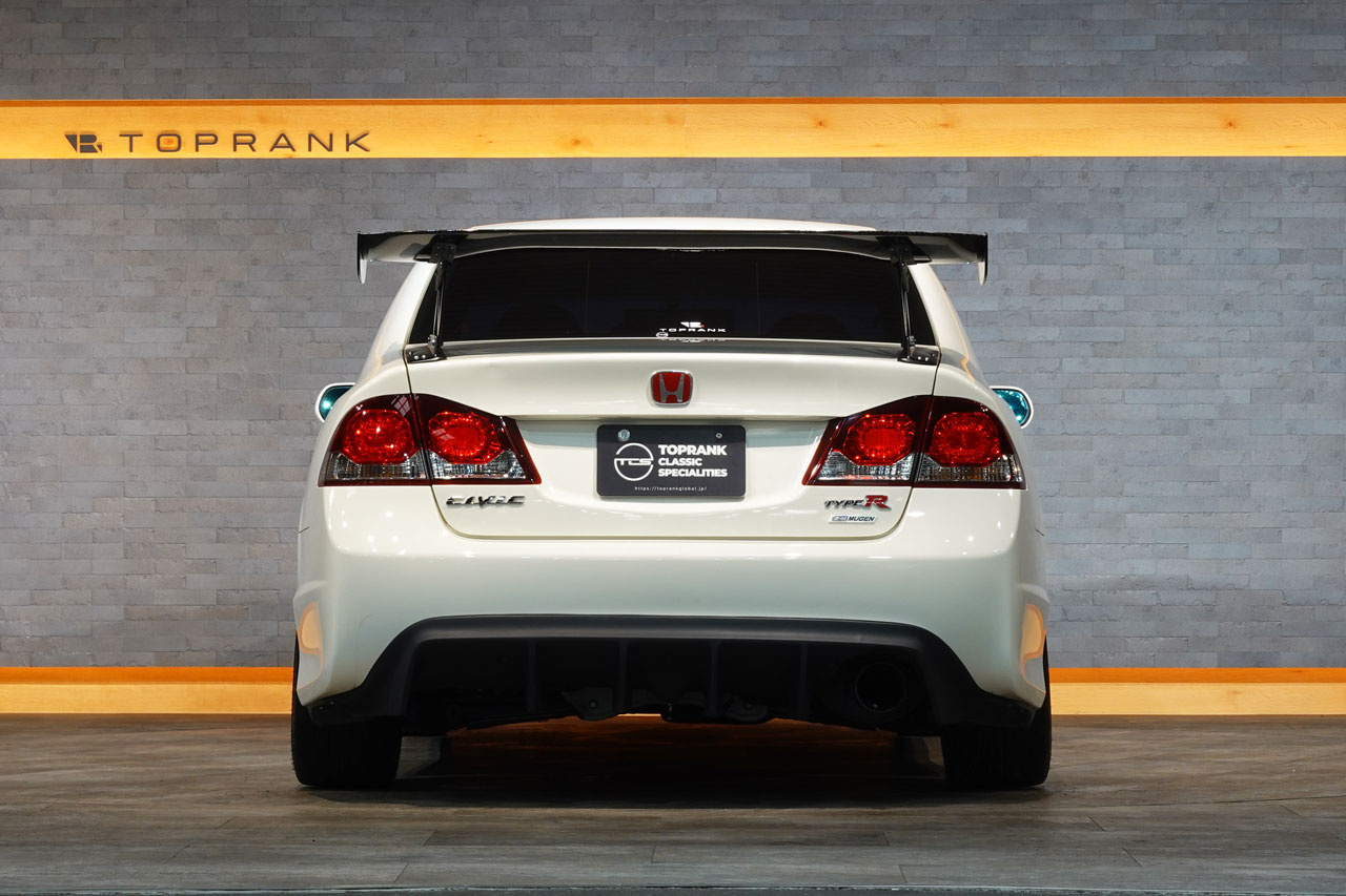 2010 Honda CIVIC TYPE R FD2 Civic Type-R, MUGEN One-Make Race ECM& Front Under Spoiler & Front Sports Grille, INGS GT WING