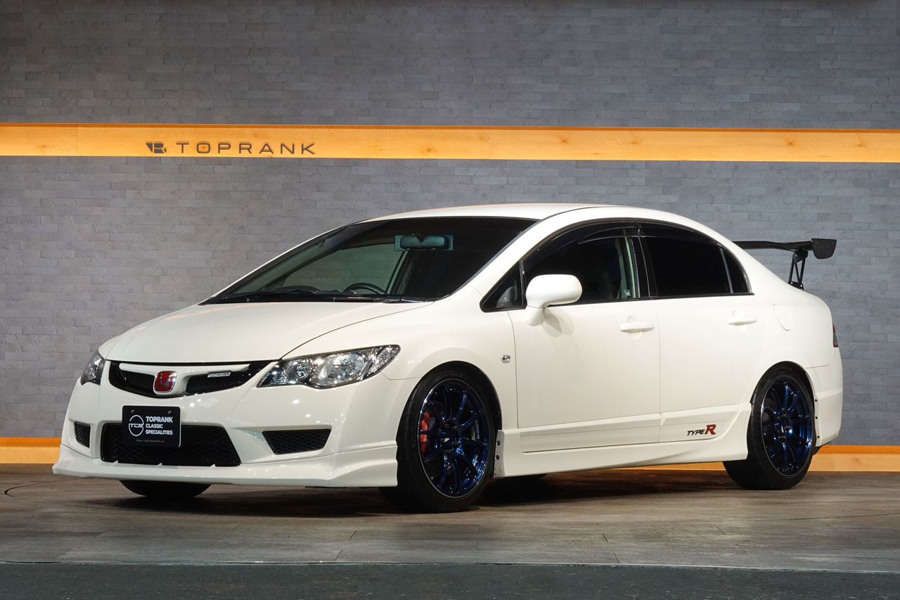 2010 Honda CIVIC TYPE R FD2 Civic Type-R, MUGEN One-Make Race ECM& Front Under Spoiler & Front Sports Grille, INGS GT WING