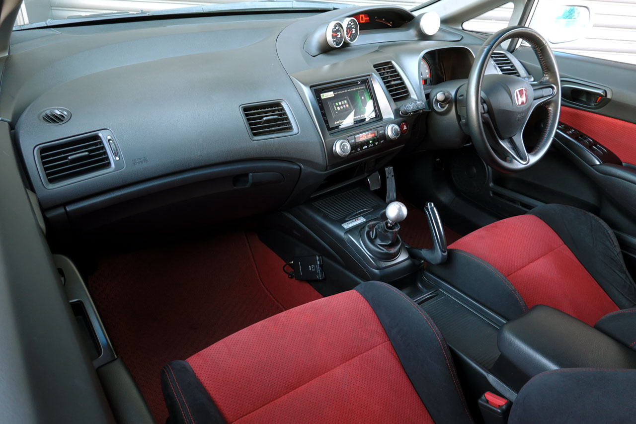 2010 Honda CIVIC TYPE R FD2 Civic Type-R, MUGEN One-Make Race ECM& Front Under Spoiler & Front Sports Grille, INGS GT WING