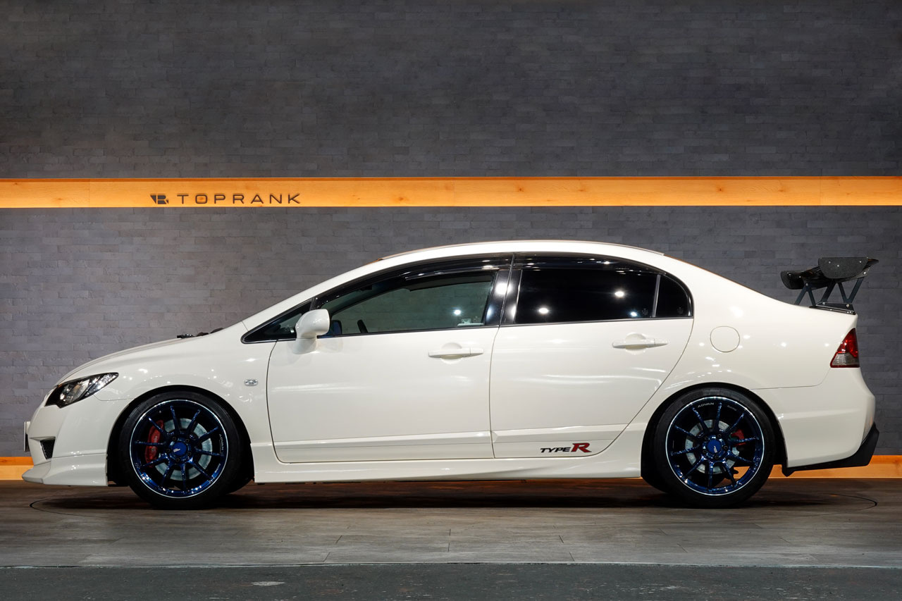2010 Honda CIVIC TYPE R FD2 Civic Type-R, MUGEN One-Make Race ECM& Front Under Spoiler & Front Sports Grille, INGS GT WING