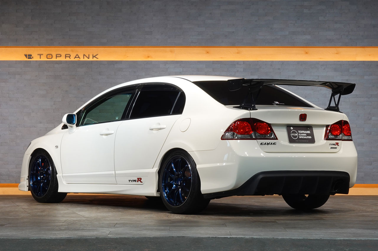 2010 Honda CIVIC TYPE R FD2 Civic Type-R, MUGEN One-Make Race ECM& Front Under Spoiler & Front Sports Grille, INGS GT WING