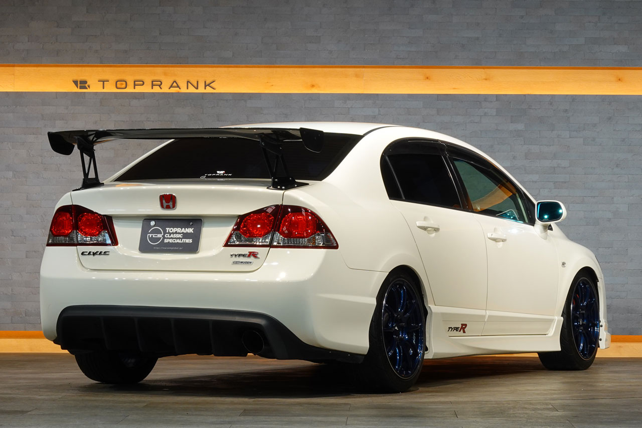 2010 Honda CIVIC TYPE R FD2 Civic Type-R, MUGEN One-Make Race ECM& Front Under Spoiler & Front Sports Grille, INGS GT WING