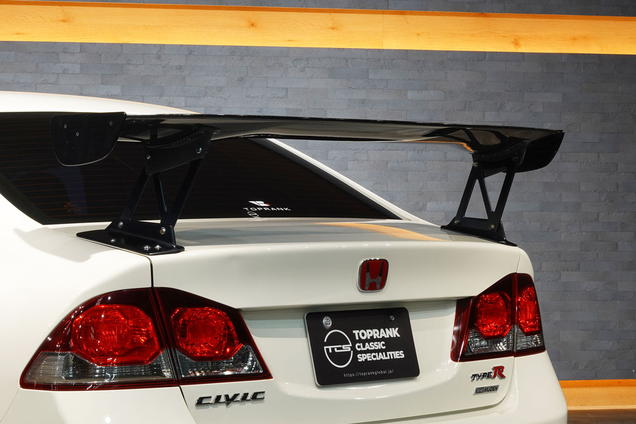 2010 Honda CIVIC TYPE R FD2 Civic Type-R, MUGEN One-Make Race ECM& Front Under Spoiler & Front Sports Grille, INGS GT WING