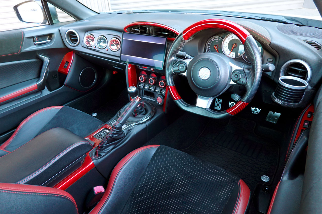 2019 Toyota 86 ZN6 86 GT Limited, HKS GT2 Supercharger, Rosso Modello Muffler, Cross Speed 19inch A/W