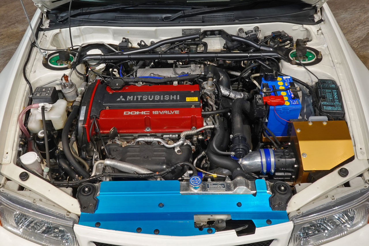 1998 Mitsubishi LANCER EVOLUTION CP9A Lancer GSR Evolution V, Wedssports Rev Catalyzer, Greddy Front Mount Intercooler