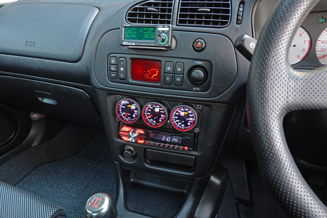 1998 Mitsubishi LANCER EVOLUTION CP9A Lancer GSR Evolution V, Wedssports Rev Catalyzer, Greddy Front Mount Intercooler