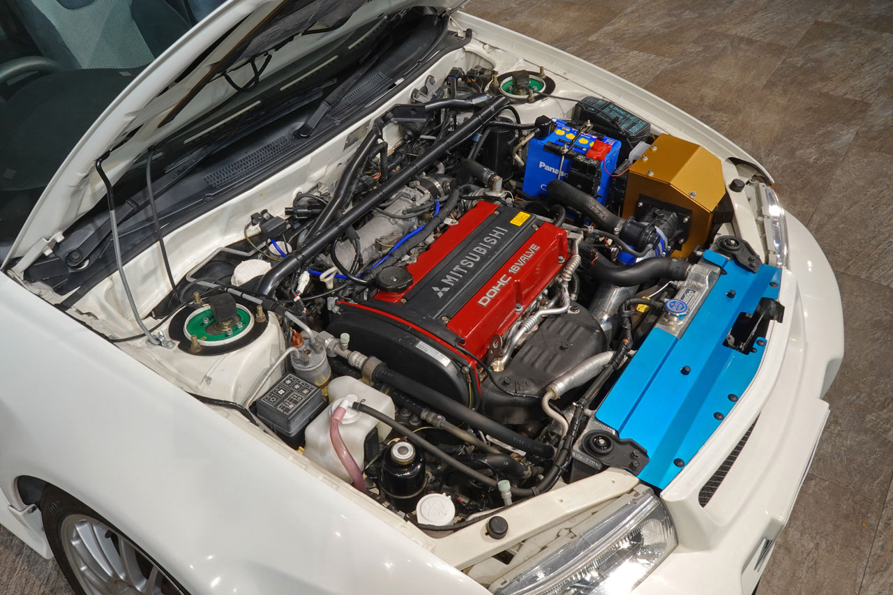 1998 Mitsubishi LANCER EVOLUTION CP9A Lancer GSR Evolution V, Wedssports Rev Catalyzer, Greddy Front Mount Intercooler