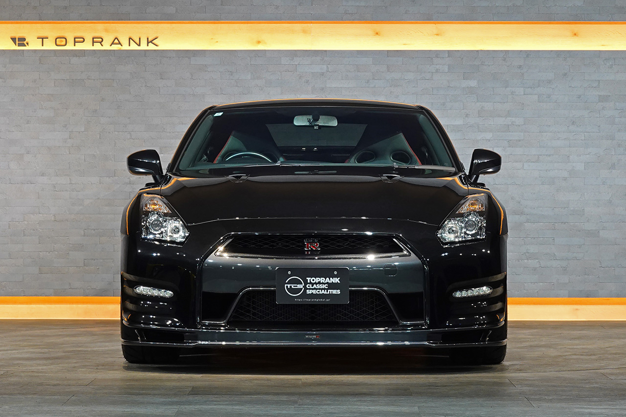 2012 Nissan GT-R R35 GT-R BLACK EDITION, Nismo Aero Parts, Add-on Rear Spoiler, RAYS TE37 Saga S-Plus 20 Inch Wheels