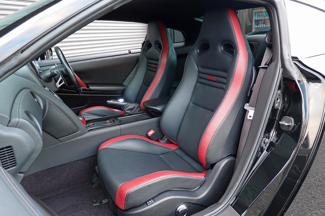 2012 Nissan GT-R R35 GT-R BLACK EDITION, Nismo Aero Parts, Add-on Rear Spoiler, RAYS TE37 Saga S-Plus 20 Inch Wheels