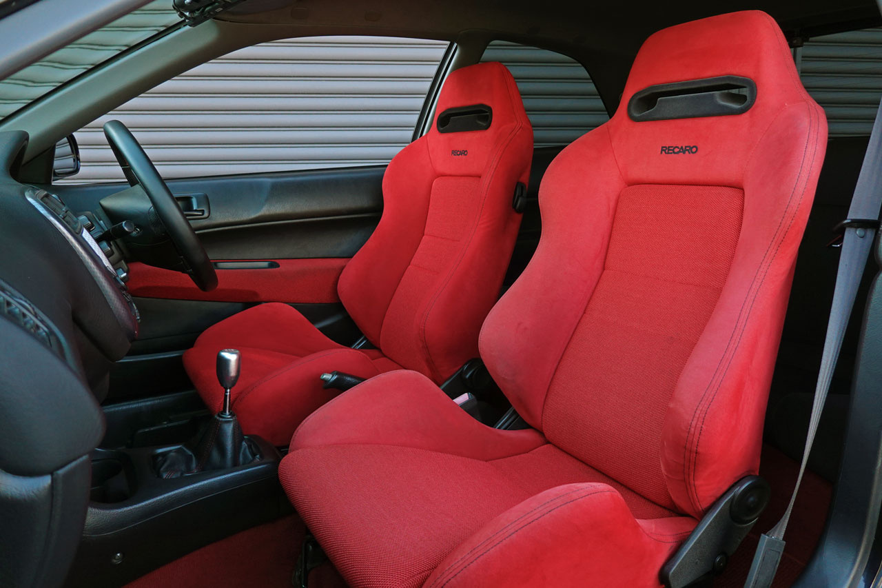 2000 Honda CIVIC TYPE R EK9 Civic Type-R, Factory Black Exterior Color-NH592P-, Enkei 15 Inch Wheels, Aftermarket Coilovers