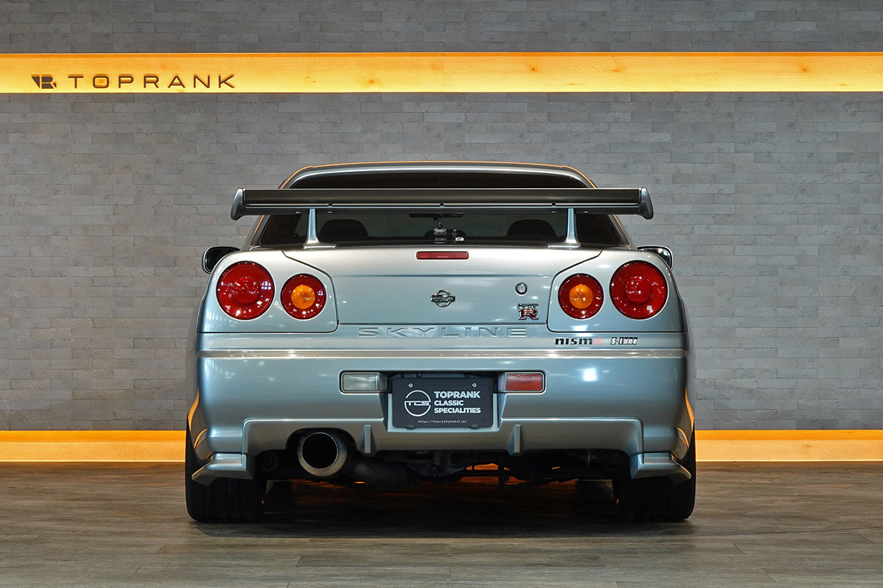 1999 Nissan SKYLINE GT-R BNR34 R34 Skyline GT-R, NISMO S-Tune Front Bumper, Side Skirts, Rear Spats, NISMO LMGT4 Wheels