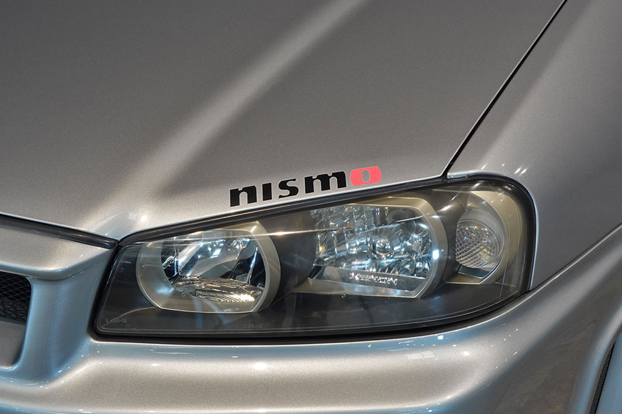 1999 Nissan SKYLINE GT-R BNR34 R34 Skyline GT-R, NISMO S-Tune Front Bumper, Side Skirts, Rear Spats, NISMO LMGT4 Wheels