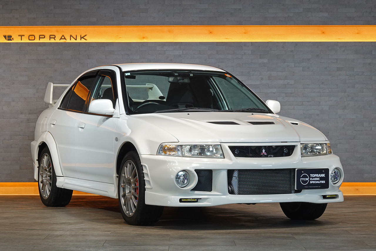 1999 Mitsubishi LANCER EVOLUTION CP9A GSR EVO VI、LOW KM's, Tanabe Muffler,