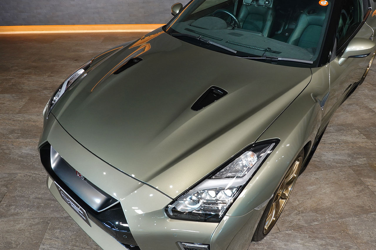 2022 Nissan GT-R R35 GT-R Premium Edition T-Spec, Limited to 100 Units, Special Exterior Color -Millenium Jade-