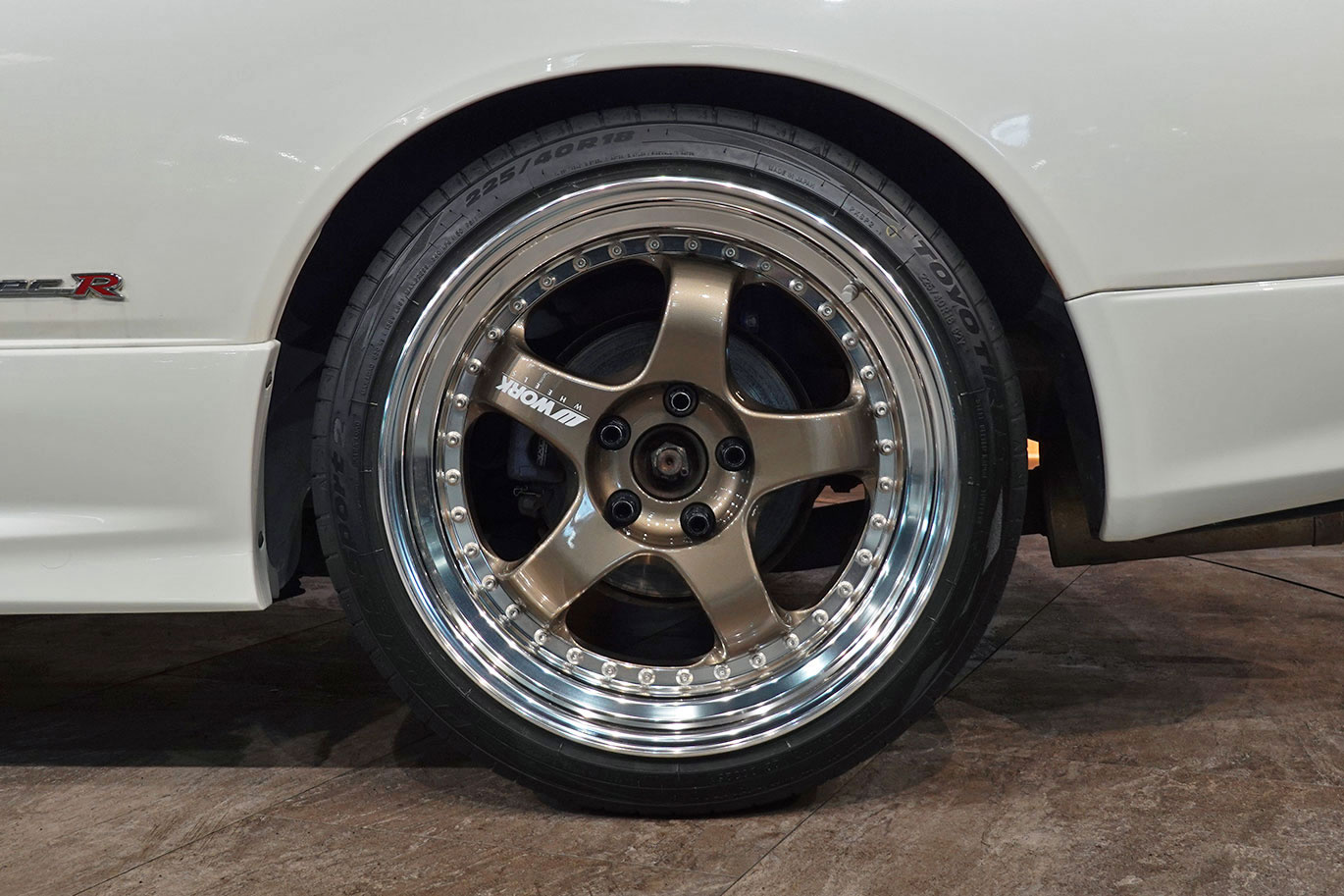 2002 Nissan SILVIA S15 Silvia Spec-R, Work Meister S1 3Piece 18 Inch Wheels, Cusco Height Adjustable Coilovers