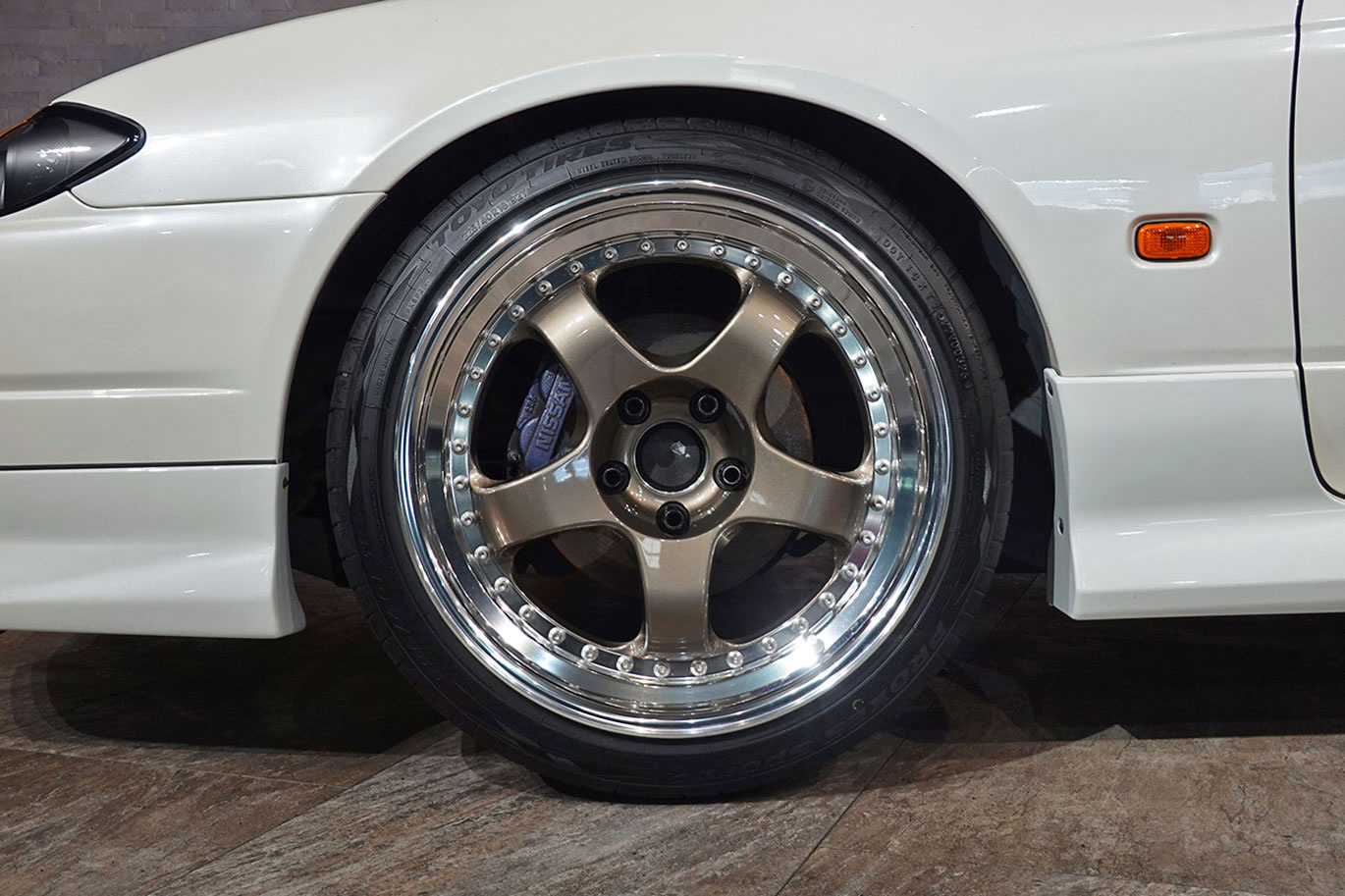 2002 Nissan SILVIA S15 Silvia Spec-R, Work Meister S1 3Piece 18 Inch Wheels, Cusco Height Adjustable Coilovers