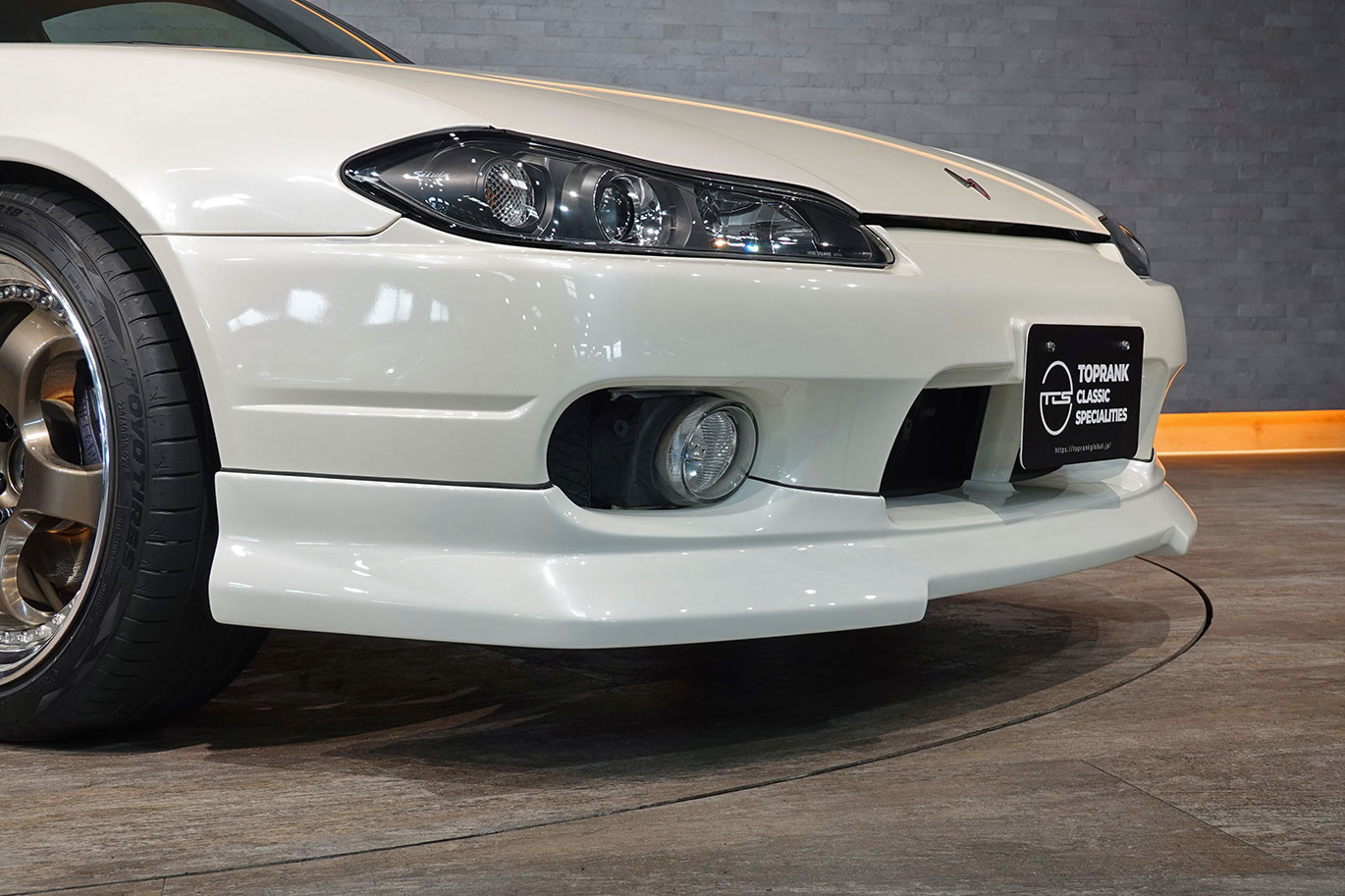 2002 Nissan SILVIA S15 Silvia Spec-R, Work Meister S1 3Piece 18 Inch Wheels, Cusco Height Adjustable Coilovers