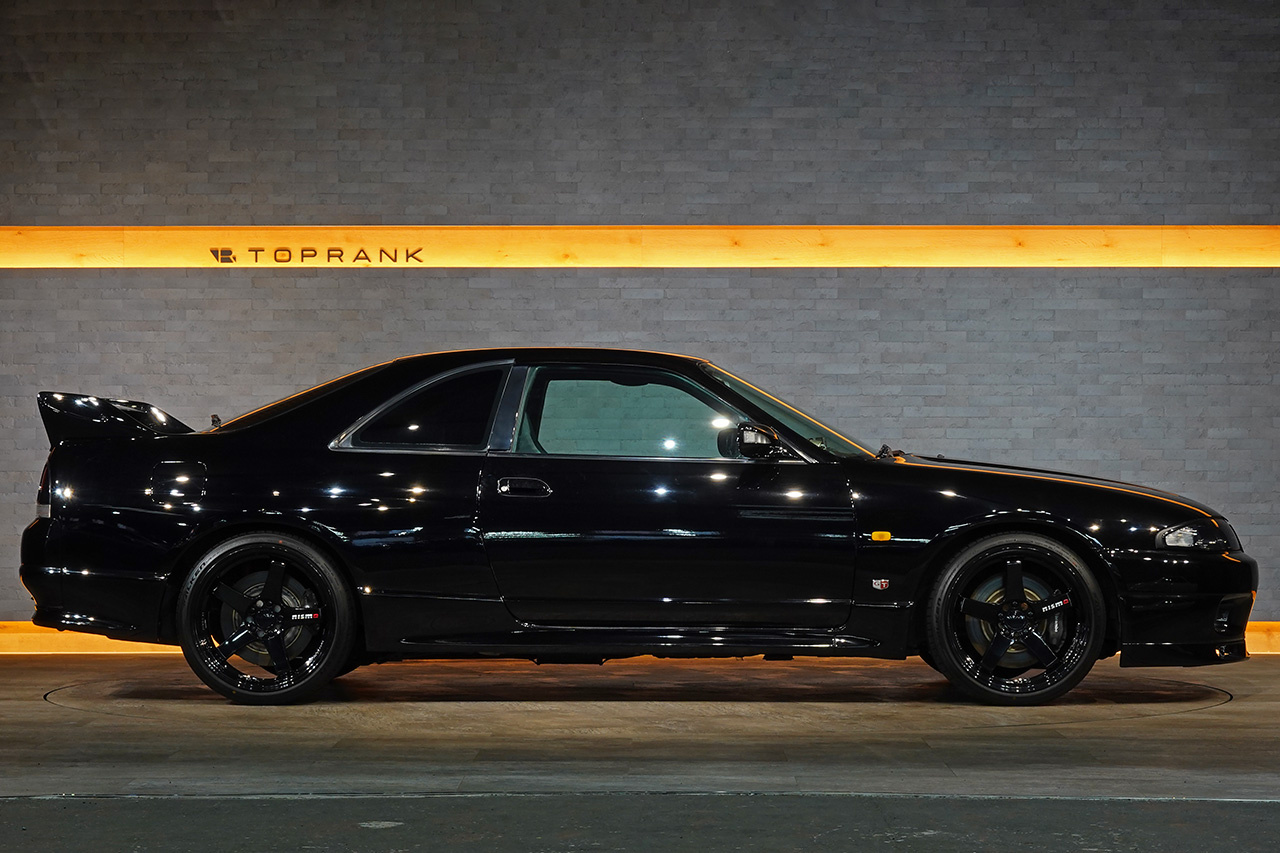 1995 Nissan SKYLINE GT-R BCNR33 R33 Skyline GT-R, HKS Muffler, NISMO LMGT4 Wheels