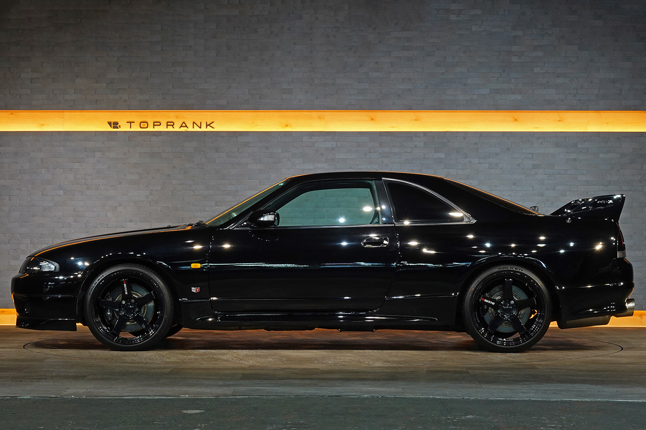 1995 Nissan SKYLINE GT-R BCNR33 R33 Skyline GT-R, HKS Muffler, NISMO LMGT4 Wheels