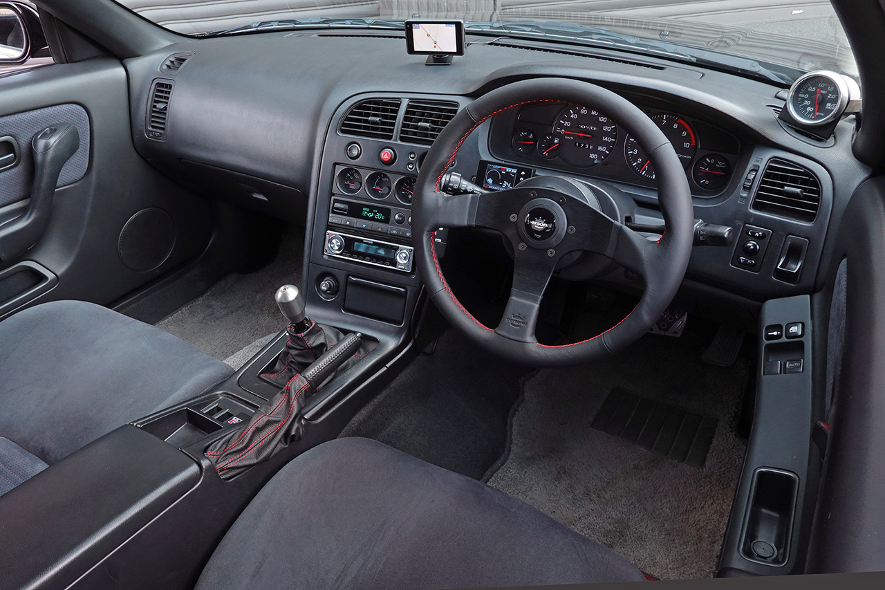 1995 Nissan SKYLINE GT-R BCNR33 R33 Skyline GT-R, HKS Muffler, NISMO LMGT4 Wheels