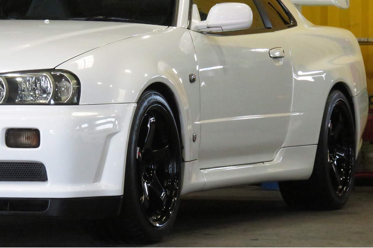 1999 Nissan SKYLINE GT-R R34 GT-R SERIES 1 NISMO 18 inch HKS CUSCO GANADOR