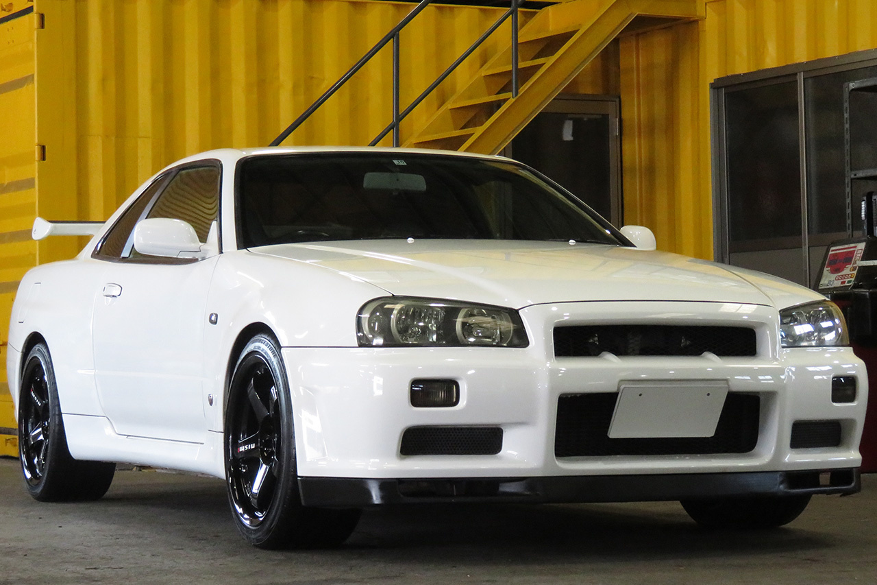 1999 Nissan SKYLINE GT-R R34 GT-R SERIES 1 NISMO 18 inch HKS CUSCO GANADOR