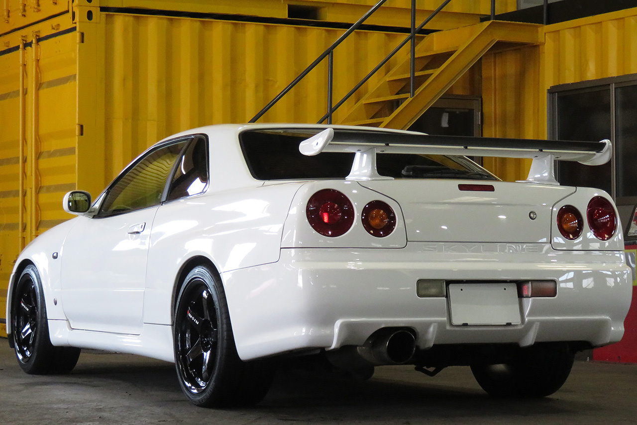 1999 Nissan SKYLINE GT-R R34 GT-R SERIES 1 NISMO 18 inch HKS CUSCO GANADOR