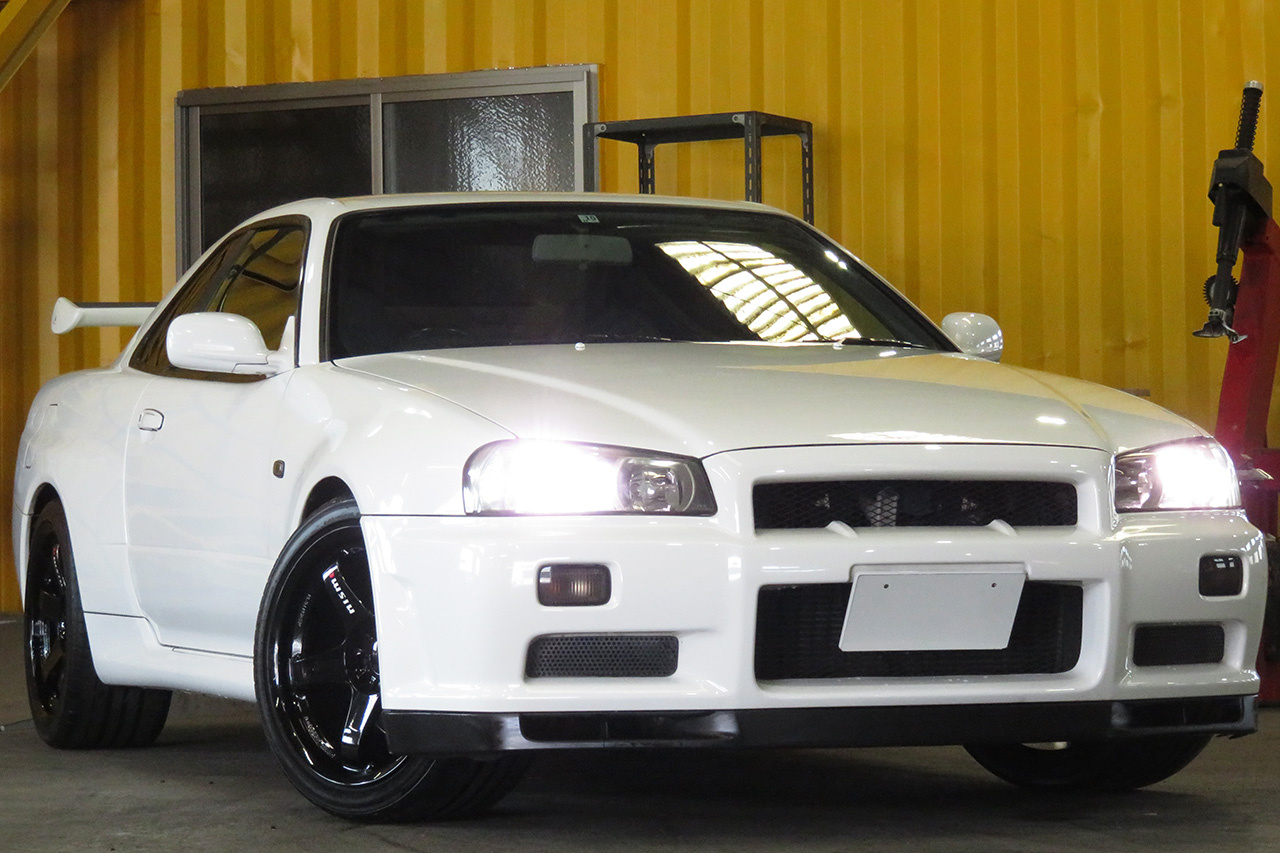 1999 Nissan SKYLINE GT-R R34 GT-R SERIES 1 NISMO 18 inch HKS CUSCO GANADOR