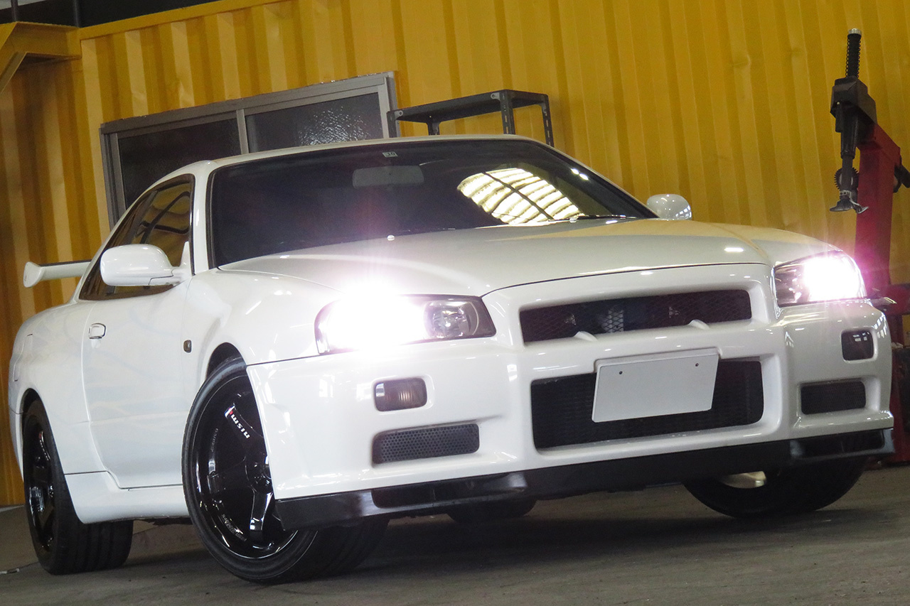 1999 Nissan SKYLINE GT-R R34 GT-R SERIES 1 NISMO 18 inch HKS CUSCO GANADOR