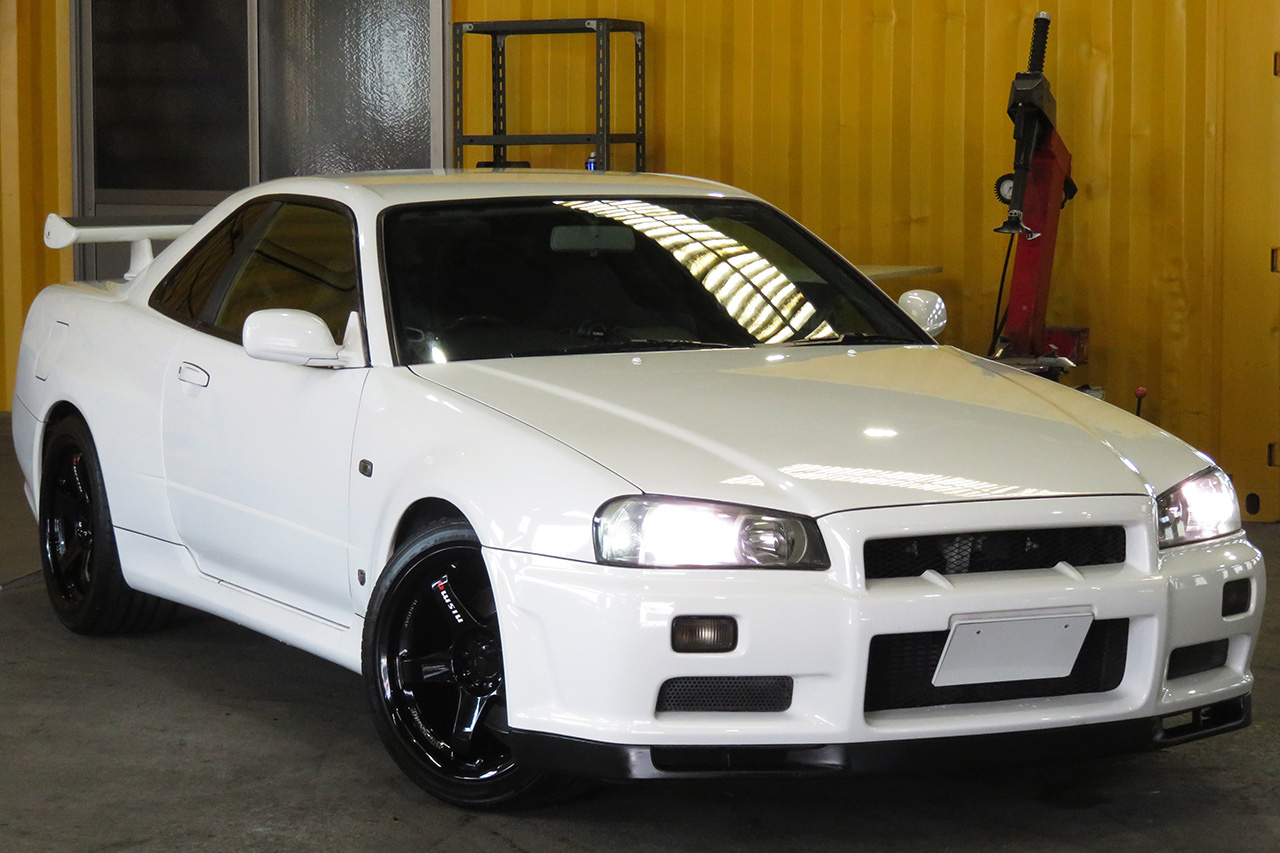 1999 Nissan SKYLINE GT-R R34 GT-R SERIES 1 NISMO 18 inch HKS CUSCO GANADOR