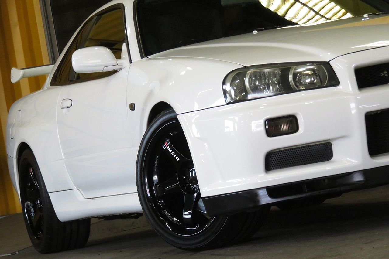 1999 Nissan SKYLINE GT-R R34 GT-R SERIES 1 NISMO 18 inch HKS CUSCO GANADOR
