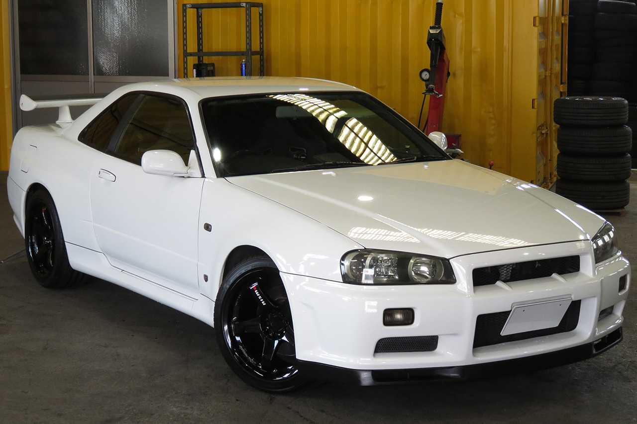 1999 Nissan SKYLINE GT-R R34 GT-R SERIES 1 NISMO 18 inch HKS CUSCO GANADOR