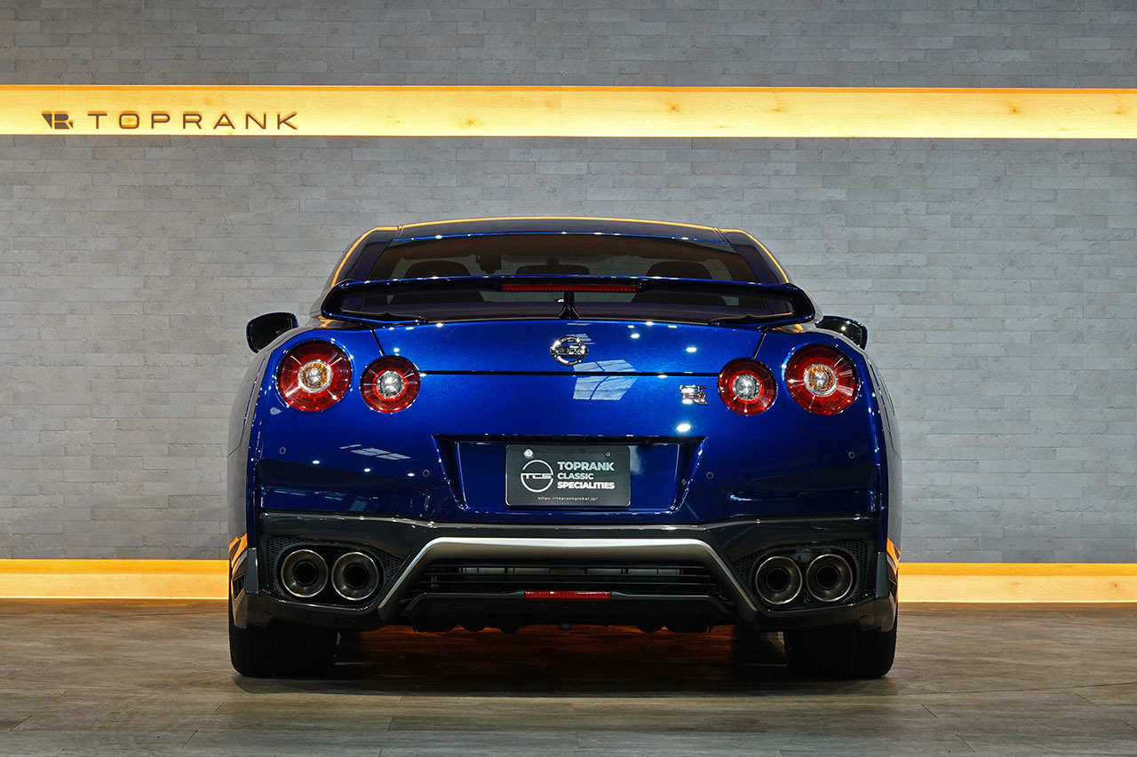 2018 Nissan GT-R R35 GT-R Track edition engineered by NISMO, MY18, Aurora Flare Blue Pearl, NISMO Sports Resetting