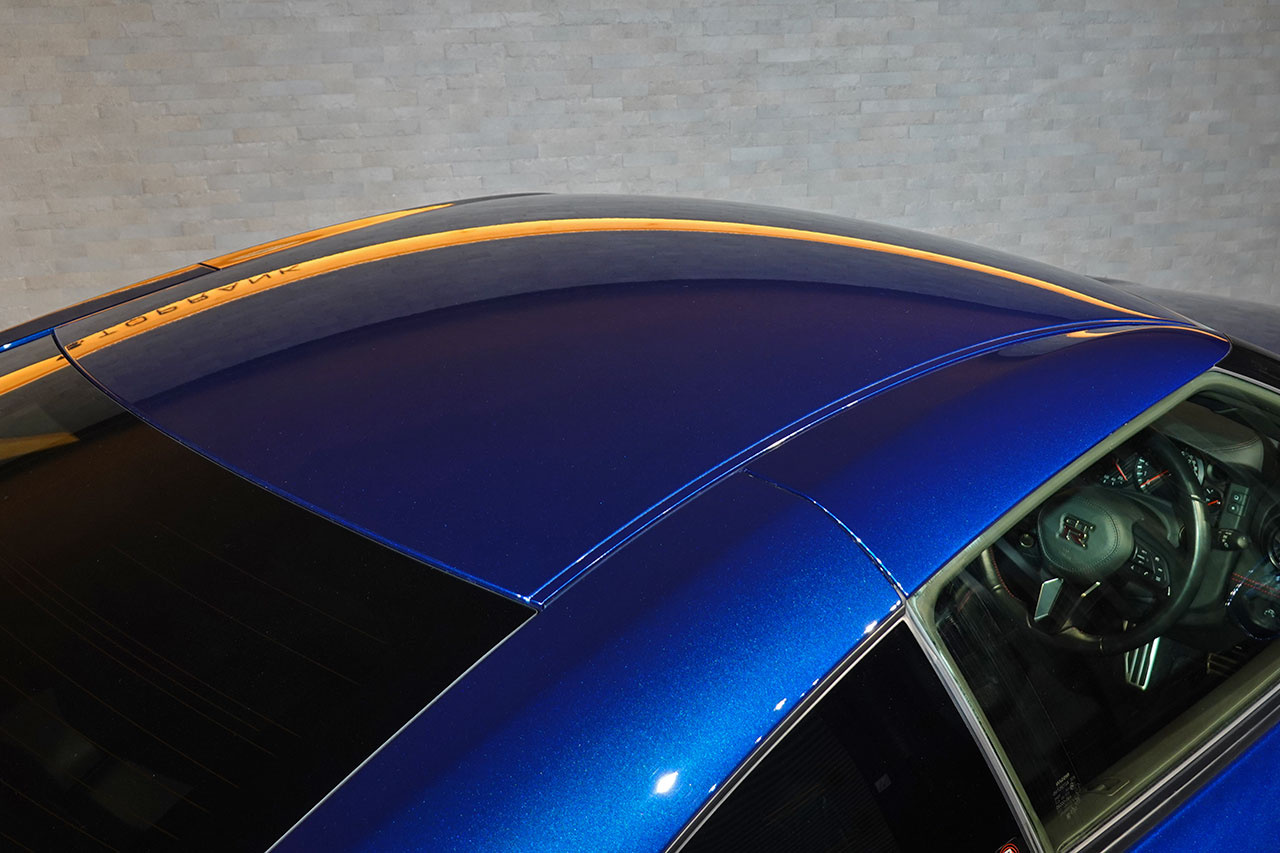 2018 Nissan GT-R R35 GT-R Track edition engineered by NISMO, MY18, Aurora Flare Blue Pearl, NISMO Sports Resetting