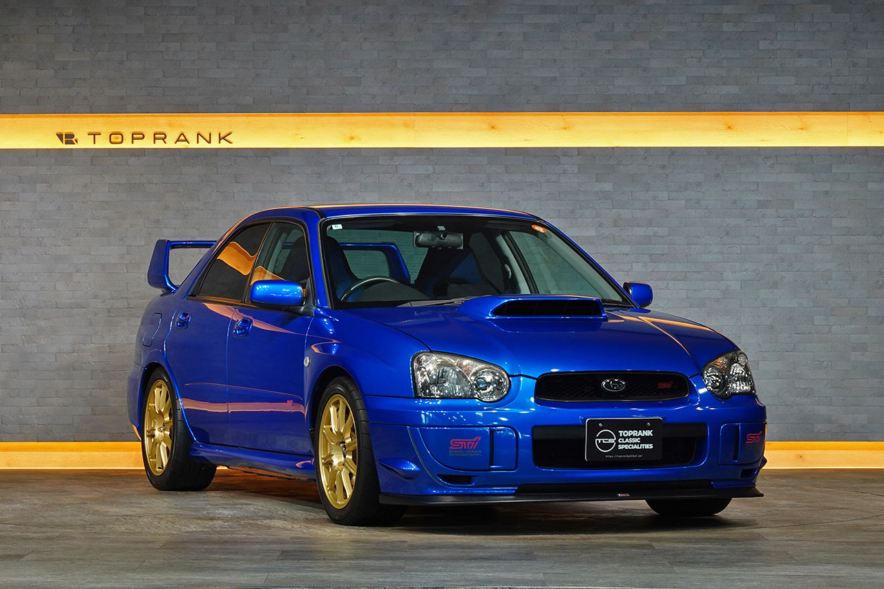 2004 Subaru IMPREZA STI GDB Impreza WRX STi, Applied Model E, STi FRONT UNDER SKIRT, STi Genome Meters