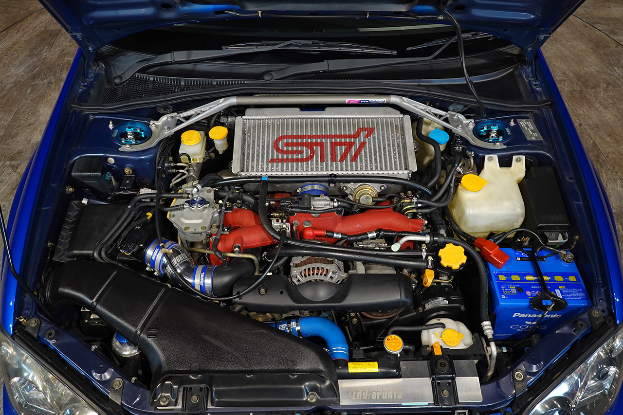 2004 Subaru IMPREZA STI GDB Impreza WRX STi, Applied Model E, STi FRONT UNDER SKIRT, STi Genome Meters