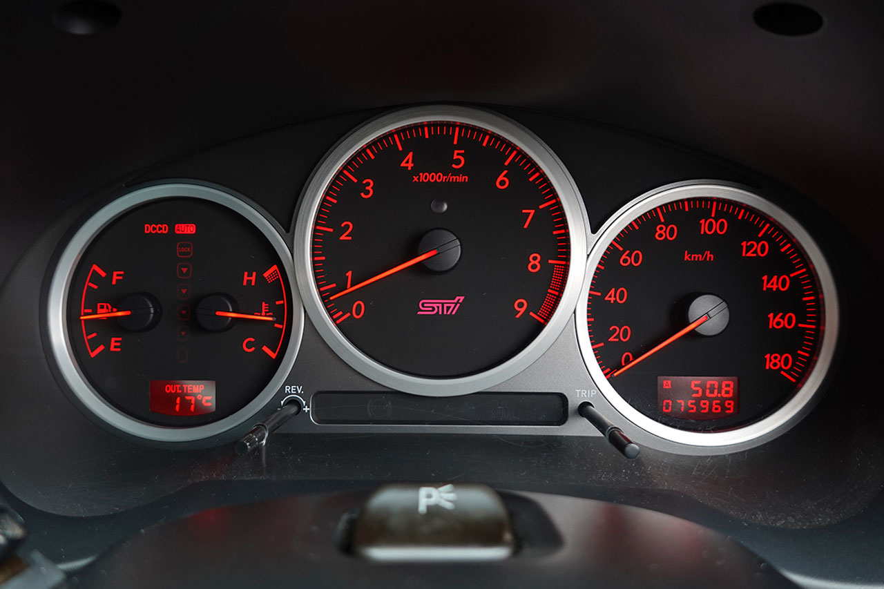 2004 Subaru IMPREZA STI GDB Impreza WRX STi, Applied Model E, STi FRONT UNDER SKIRT, STi Genome Meters