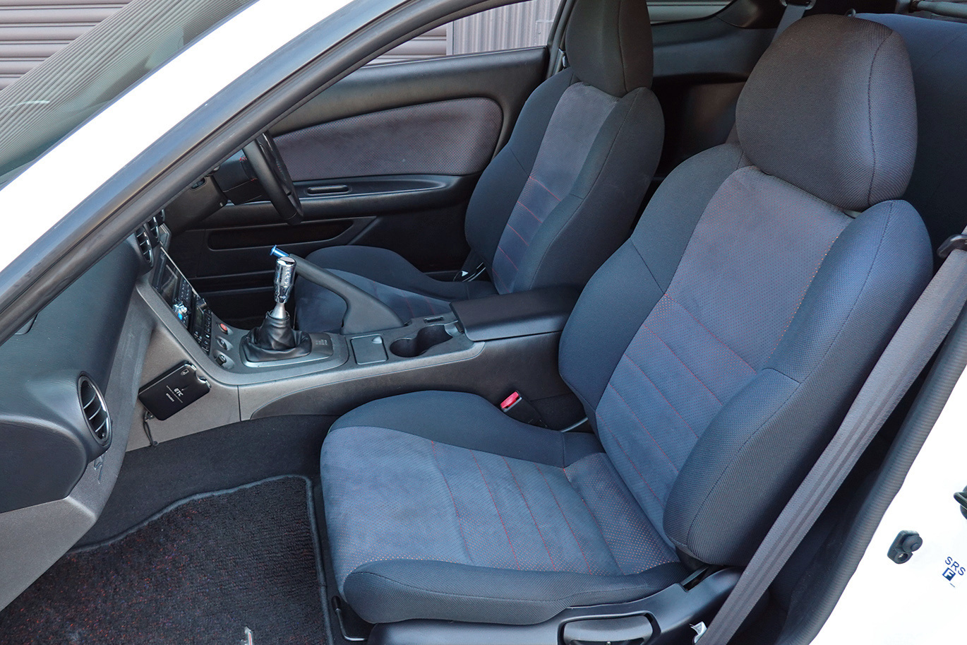 2002 Nissan SILVIA S15  Silvia Spec R・SR20DET Engine, Factory 6 Speed Manual, Aftermarket Spin-Turn Knob